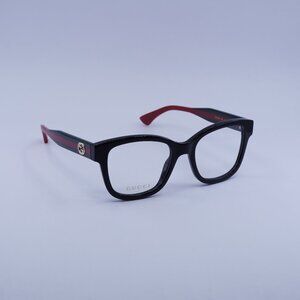 Gucci GG1863O 001 Eyeglasses Black 51mm Square Frame